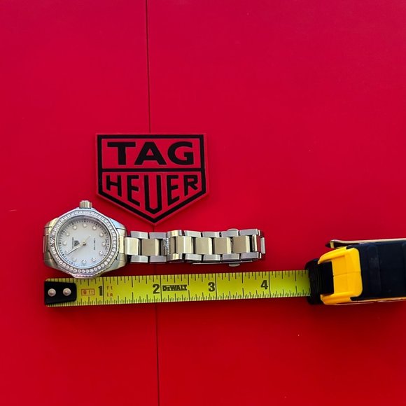 TAG HEUER AQUARACER PROFESSIONAL 200 VS diamond-set bezel and dial - Picture 6 of 8